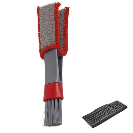 

Julam Detailing Brush with Detachable Double Head Portable Car Detailing Brushes with Detachable Double Head for Cleaning Dashboard Air Vent Cleaning Tool for Air Vent Dashboard Keyboard intelligent