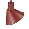 thumbnail image 7 of Millennium Lighting Ras12 Rlm 1 Light 12" Wide Outdoor Angle Cone Shade - Red, 7 of 7