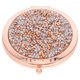 thumbnail image 1 of Mini espejo de maquillaje para bolso, portátil, plegable, pequeño, con diamantes de imitación, redondo, compacto, tamaño de viaje, espejo de mano, 1 of 8