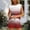 Red, variant on BLTIBY Womens 2 Piece Sets Gradient Summer Outfits Crew Neck Sleeveless Tank Top and Shorts Athletic Matching Outfits with Pockets Red S