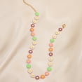 thumbnail image 4 of Jewelry On Clearance Colorful Oil Dripping Daisy Flower Clavicle Chain,Bohemian Wind Colour, 4 of 4