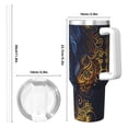 thumbnail image 4 of Pofeuu Elegant Dog Mandala Art Print 40oz Ice Bully With Handle And Straw Stainless Steel Vacuum Insulated Cup And 2 In 1 Straw Lid, 4 of 8