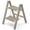 Fir Woodgrain, variant on 2 Step Ladder,Aluminum Folding Step Stool for Adults,Step Ladder with Wide Anti-Slip Pedal,330 lbs Capacity for Home,Kitchen,Library,Office(Cherry Woodgrain)