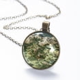 thumbnail image 6 of Map Necklace Personalized Custom Photo Round Pendant Adjustable Stainless Steel Necklaces with Gift Box for Men Women Mothers Valentine's Jewelry Gift, 6 of 6