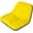 Yellow#2, variant on Deluxe Mower Tractor Seat Compatible with John Deere, Kubota, Allis-Chalmers, Bobcat, Case-IH, New Holland, White, Oliver, Mpl, Moline, Massey Ferguson High Back ,with slide (Yellow),