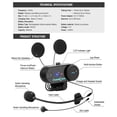 thumbnail image 3 of Auriculares Bluetooth para moto FreedConn TCOM VB, 2 vías, 800 m, 3 of 7