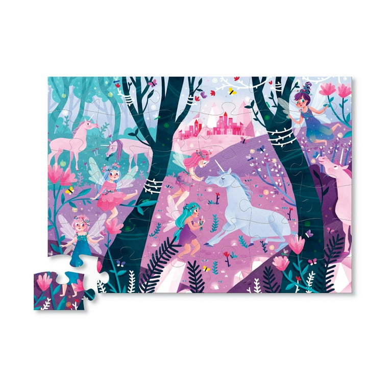 Unicorn Forest Floor Puzzle: 36 Pcs - Walmart.com