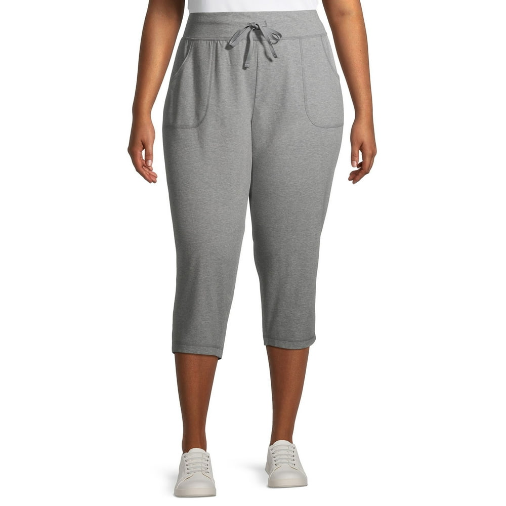 Athletic Works Athletic Works Women's Plus Size Core Capris Walmart