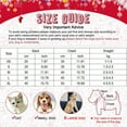 thumbnail image 6 of Magazine Pet Costumes Dog Cat Thin Velvet Pullover Soft Casual Dog Clothes, Dogs Cats Christmas Clothing, 6 of 6