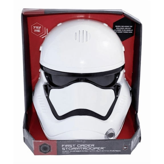 Disney Parks Star Wars Stormtroper First Order Voice Changer Mask New With Box
