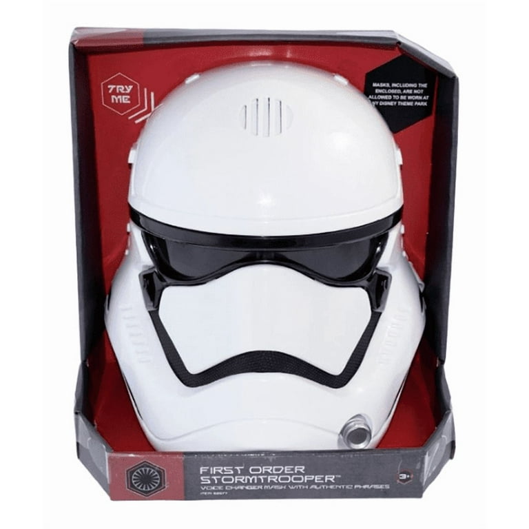 Disney Stormtrooper First Order Voice Changer Mask New With Box