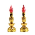 thumbnail image 2 of Candle Lamp LED Low Power Consumption Chinese Style Traditional Retro Buddhist Decor Lamp Buddhist, 2 of 8
