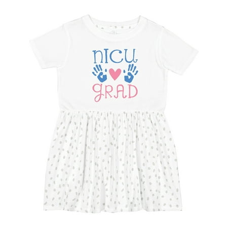 

Inktastic Nicu Graduate Newborn Girls Toddler Dress