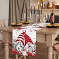 thumbnail image 2 of Table Runners 90 Inches Long Dress Scarves, Red Floral Valentine's Day Farmhouse Coffee/Dining/Kitchen Table Runner for Living Room, Gnomes Botanical Gifts Farmhouse 13x90 Inch, 2 of 9