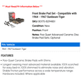 thumbnail image 2 of Front Brake Pad Set - Compatible with 1964 - 1967 Sunbeam Tiger - Centric, 2 of 2