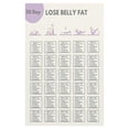 thumbnail image 1 of Motivational Workout Calendar 30 Day Fitness Tracker with Progress Chart for Core Training Home Gym Wall Decor poster Unframed12x18inch(30x45cm), 1 of 1