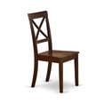 thumbnail image 3 of Set de 2 sillas de comedor East West Furniture BOC-MAH-W Boston, 3 of 6