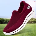 thumbnail image 1 of Tenis Zapatos para Caminar Mujer Zapatillas de Deporte Antideslizantes de Malla para Correr y Hacer Deportes (36 ) Rojo Likrtyny Tenis De Mujer Tenis De Hombre, 1 of 6