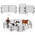 thumbnail image 4 of DIY valla modelo caballo Corral accesorios jardín 18 piezas estilo A Zulema Modelos de valla, 4 of 6