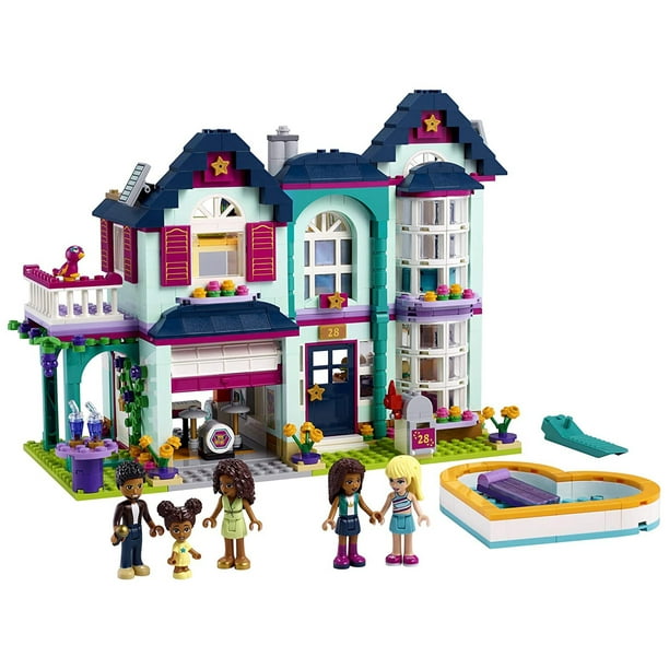 LEGO Friends Andrea's Family House Ensemble de construction de 802 pièces pour  enfants de 6 ans et plus 