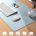 thumbnail image 3 of Non-Slip Desk Pad,Mouse Pad,Waterproof Pvc Leather Desk Table Protector,Ultra Thin Large Desk Blotter, Easy Clean Laptop Desk Writing Mat For Office Work/Home/Decor(31.5" X 15.7"), 3 of 4