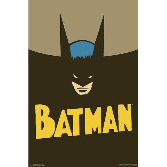 DC Comics - Batman - Vintage Wall Poster, 22.375" x 34"