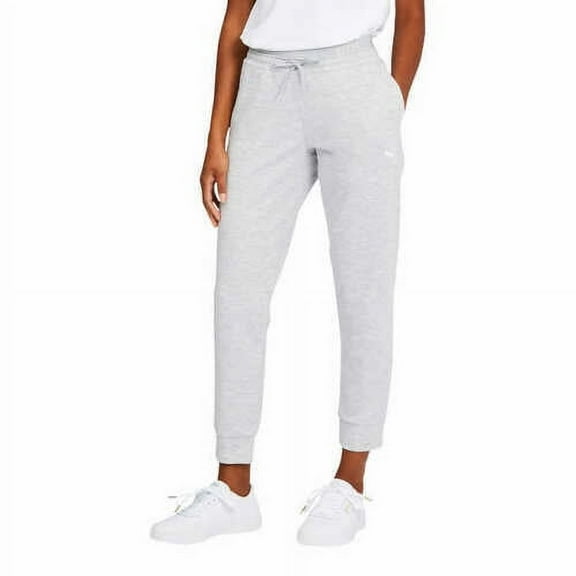 PUMA Women's Modern Sport Track Joggers Activewear Pants, Light Grey, Large