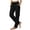 Black, variant on MLCDZ Cargo Pants for Women Elastic Waist Drawstring Loose Baggy Hiking Parachute Barrel Pants Wide Leg Trousers with Pockets Hiking Camping Pants