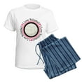 thumbnail image 5 of CafePress - I Love Volleyball Gift Women's Light Pajamas - Women's Short Sleeve Print T-Shirt and Pants Light Cotton Pajama Set, 5 of 7