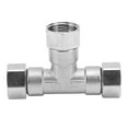 thumbnail image 4 of 3 Way Connector Pipe Fittings Pipe Fitting Tee Hose Connector Tee Connector for Air Gas Water Pipe, 4 of 8