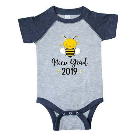 NICU Graduate 2019 New Baby Bee Infant Creeper