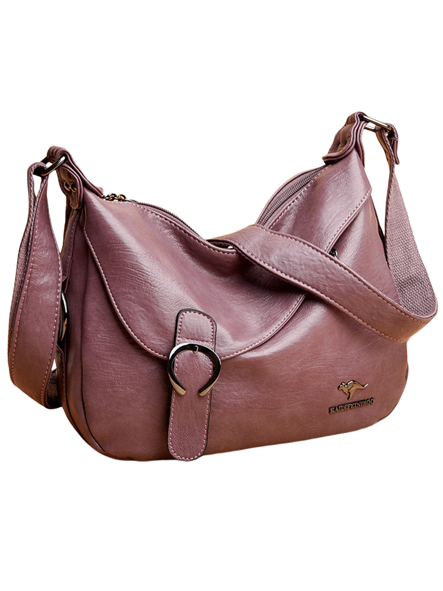 Avamo Women Shoulder Bags Large Capacity Purse Multi Pockets Retro