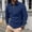 Navy, variant on Royisotas Men's Quarter Zip Pullover Long Sleeve Golf Shirts for Men 1/4 Half Zip Tops
