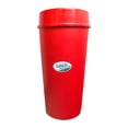 thumbnail image 1 of Bote de Basura Resistente Sablon Tipo Embudo 80 L Color Rojo, 1 of 5