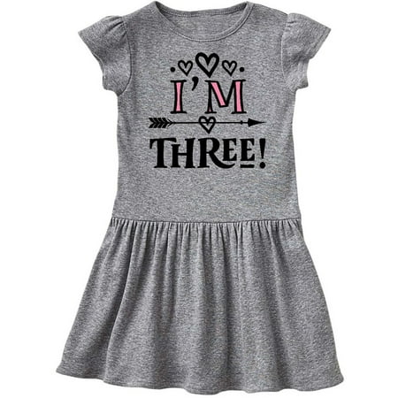 

Inktastic 3rd Birthday Tribal 3 Year Old Gift Toddler Girl Dress