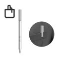 thumbnail image 2 of Stylus Pen for HP Envy X360 17-AE 15-BP 15-BQ, Pavillion X360 11m-AD 14M-BA 15-BR, Spectre X360 13-AC 15-BL Silver, 2 of 5