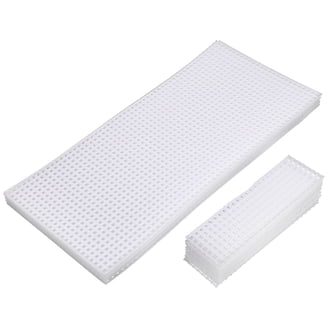 Ottertex 300D Tela De Poliuretano Teñida Con Rejilla Hexagonal Impermeable, 60/61 Pulgadas Por Yarda (azul Marino