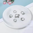 thumbnail image 2 of QQTDFG 6Pcs/Set 16G Stainless Steel Nose Ring Hoop Septum Rings Helix Piercings Jewelry-A, 2 of 5