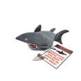 thumbnail image 4 of Novelty Plush Gray Shark Hat Funny Marine Animal Headwear Cosplay Halloween Costume Party Accessory, 4 of 4