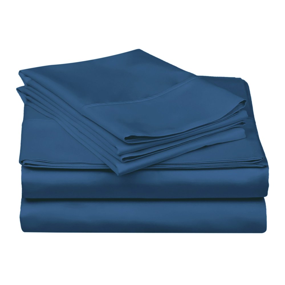 Smooth Sateen Cotton Sheet Set Black / Twin XL - Walmart.com - Walmart.com