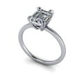 thumbnail image 3 of 2.00 Ct Stunning Emerald Diamond Bridal Rings for Women Solid 14K White Gold, 3 of 6