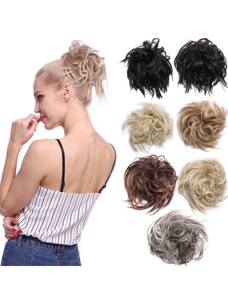 S Noilite S Noilite Updo Messy Bun Hair Piece Scrunchies