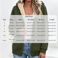 thumbnail image 2 of Lutiedan Womens Sherpa Fleece Jacket Zip up Thick Warm Hooded Jacket Long Sleeve Casual Fall Winter Coat with Pockets S-3XL, 2 of 6