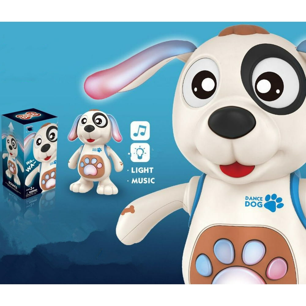 Musical Dancing Dog Toys for 1 Year Old Toddlers Baby Light Up Singing