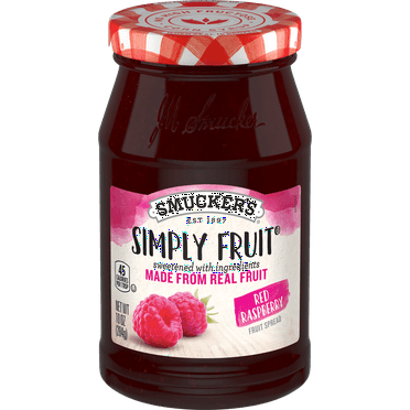 Smucker's Red Raspberry Preserves, 18 Ounces