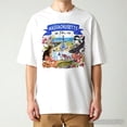 thumbnail image 5 of Artistic Massachusetts State Themes and Landmarks T-Shirt, Tee for History and Travel Lovers, 5 of 6