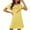 b_Yellow, variant on Xysaqa Nightgowns for Women Soft Comfy Sleep Shirts Short Sleeve Sleepwear Womens Night Gown Loose Casual Nightshirt Heart Print Pajama Dress Clearance Blue M
