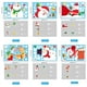 thumbnail image 3 of Ventanas De Navidad Copos De Nieve A Prueba De Agua Santa Muñeco De Nieve Pegatinas Estáticas De Pvc Decoración Navideña Para Espejos Azulejos Y Refrigeradores Scienceny HA043968-05, 3 of 6