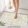 thumbnail image 3 of Yellow Flower Door Mat&nbsp;Indoor Outdoor Entrance,Non Slip Small Rug for Kitchen Bathroom Entryway Rug,Vintage Farmhouse Boho Leaf Spring Plant Washable Doormat Floor Mat for Office Home 16x24 Inch, 3 of 8