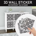 thumbnail image 2 of 10 Sheet Peel and Stick Tile for Kitchen Backsplash Mandala Peel and Stick Backsplash Waterproof Tiles Stick on Backsplash for Kitchen Wall Bathroom Laundry Room Cabinet Shower 6"x6", 2 of 9